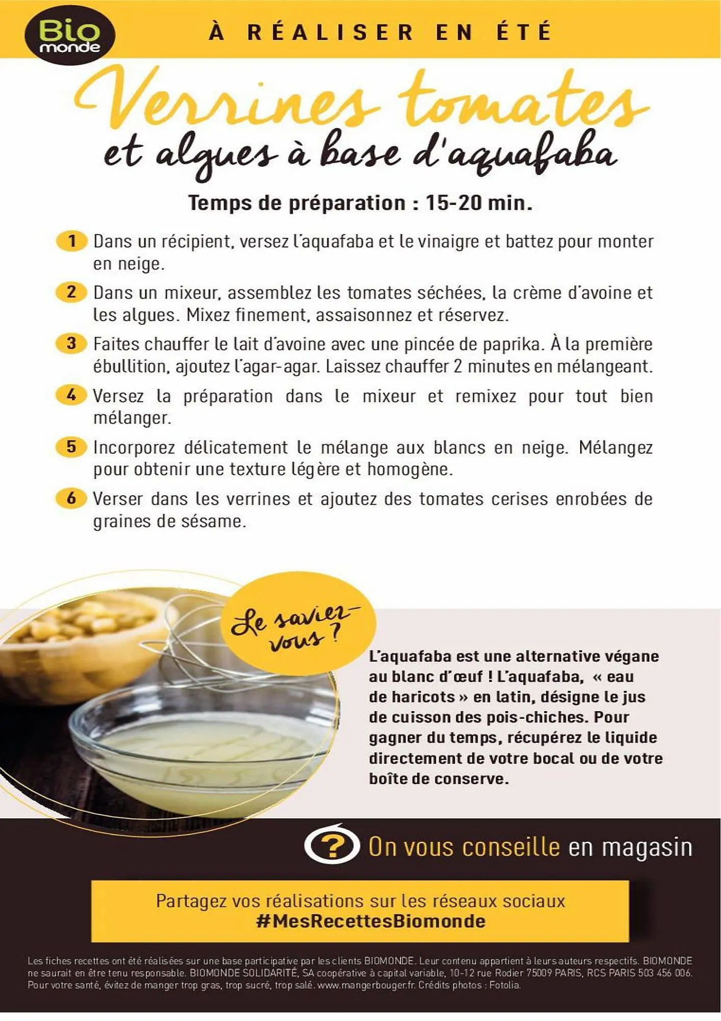 Catalogue Biomonde du 10 mai au 31 août 2023 - Catalogue page 5