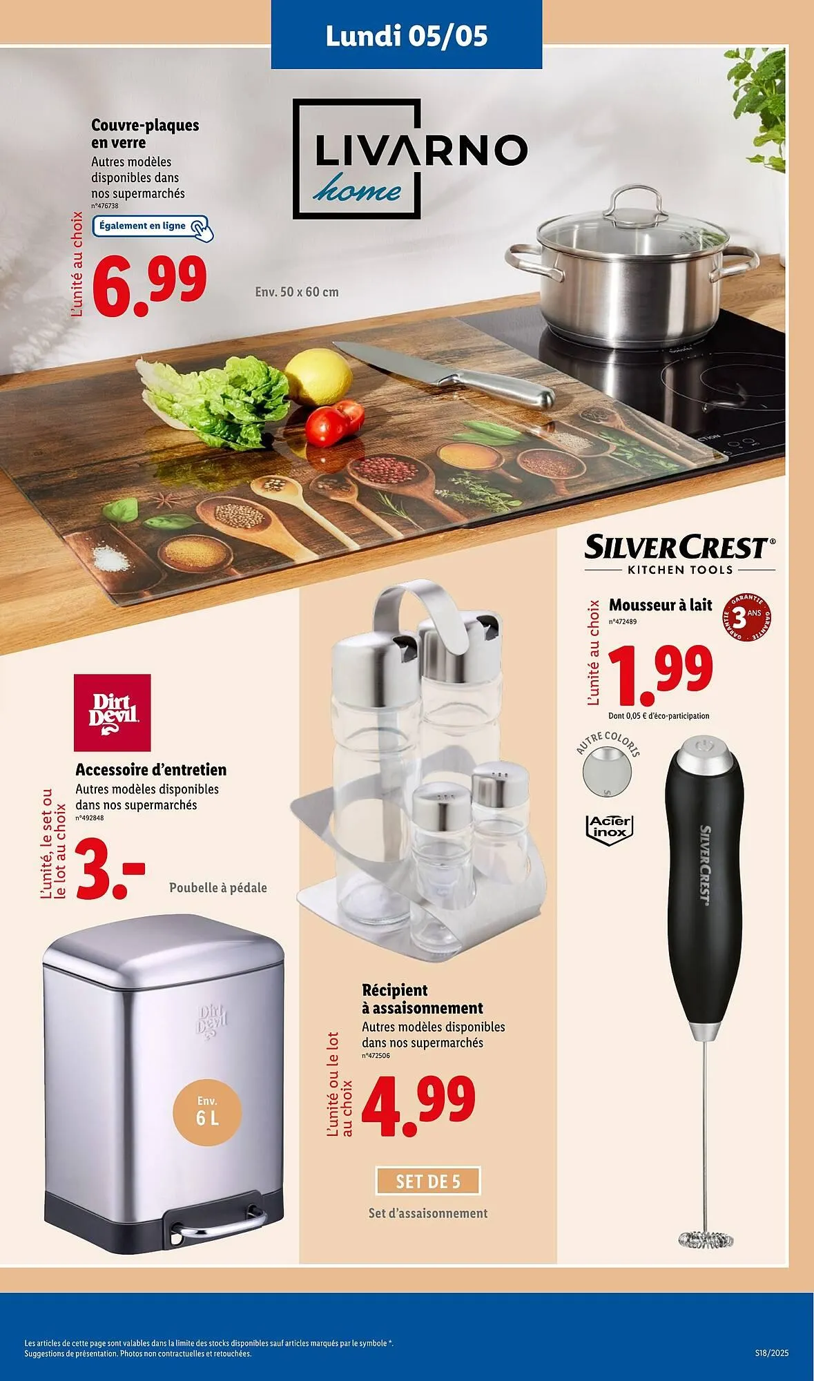 Catalogue Lidl du 30 avril au 7 mai 2025 - Catalogue page 57