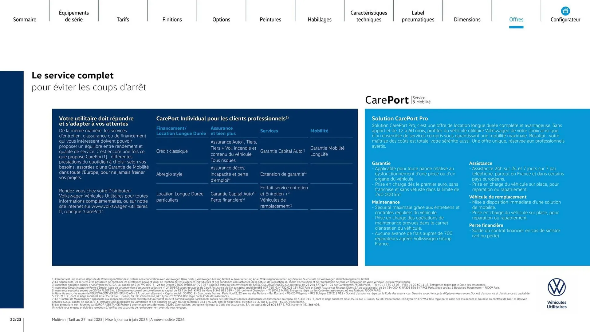 Catalogue Volkswagen du 7 août au 31 mars 2026 - Catalogue page 22