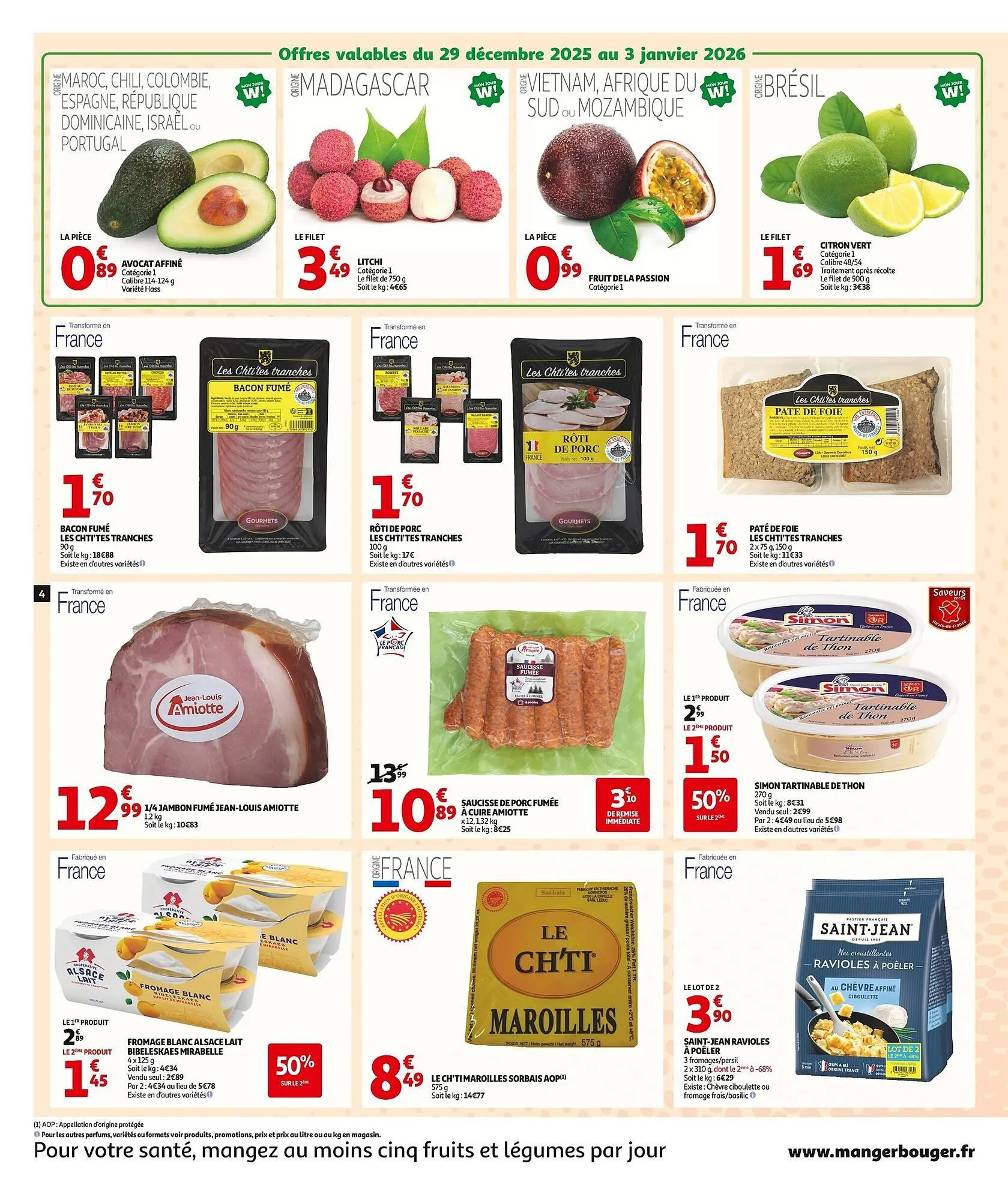 Catalogue Auchan du 26 décembre au 5 janvier 2026 - Catalogue page 4