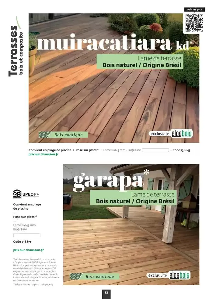 Aménagez votre extérieur SAISON 2025 du 1 janvier au 31 décembre 2025 - Catalogue page 14