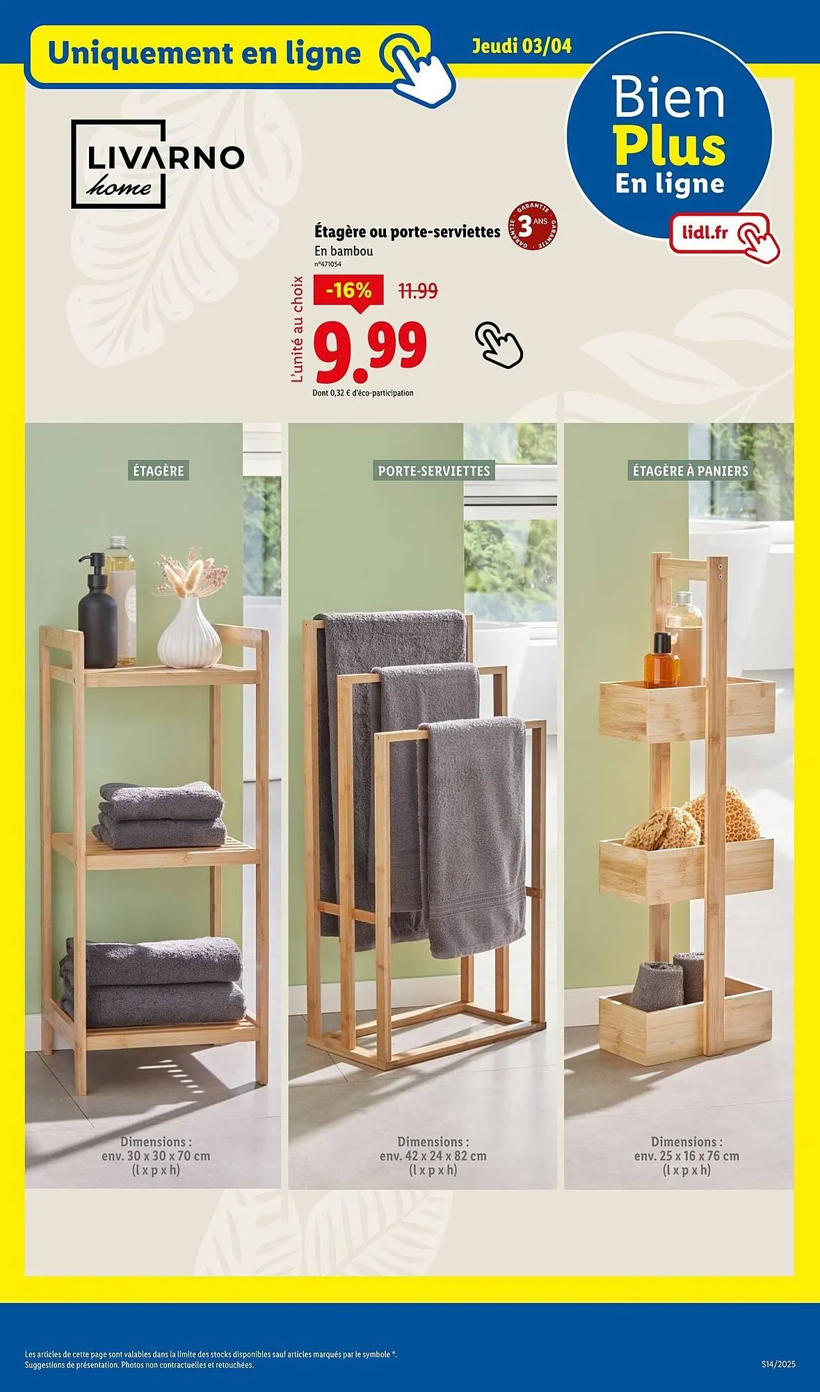 Catalogue Lidl du 31 mars au 3 avril 2025 - Catalogue page 37