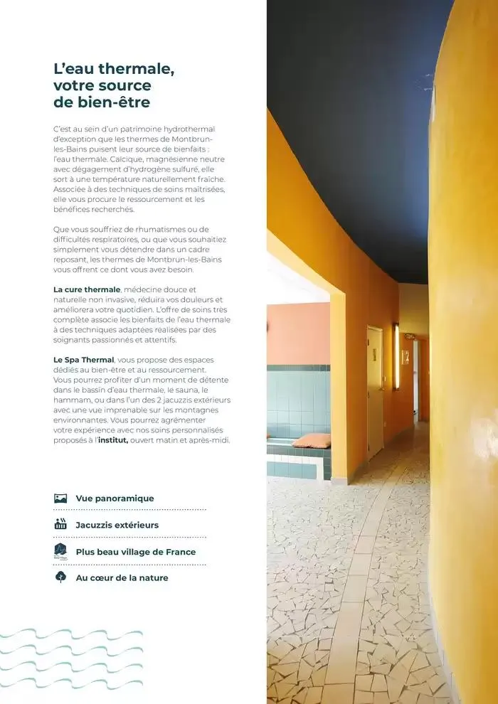 Brochure établissement Montbrun-les-Bains 2025 du 3 mars au 29 novembre 2025 - Catalogue page 3