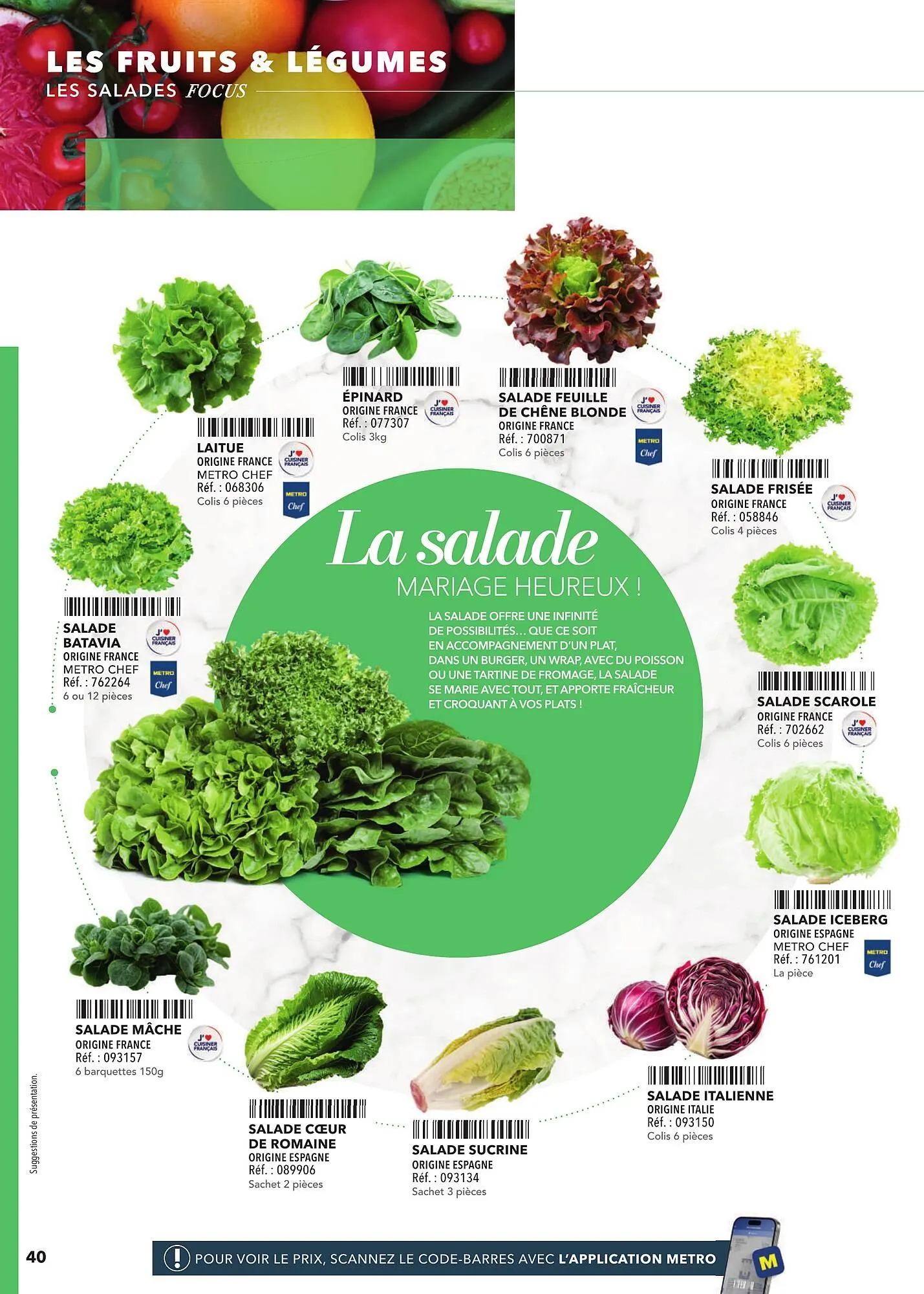 Catalogue METRO du 2 mars au 31 décembre 2025 - Catalogue page 40