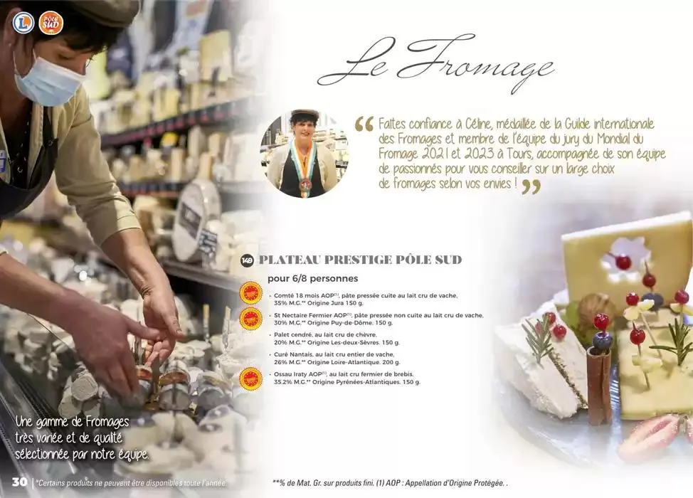 CARTE TRAITEUR 2025 du 3 janvier au 29 novembre 2025 - Catalogue page 23