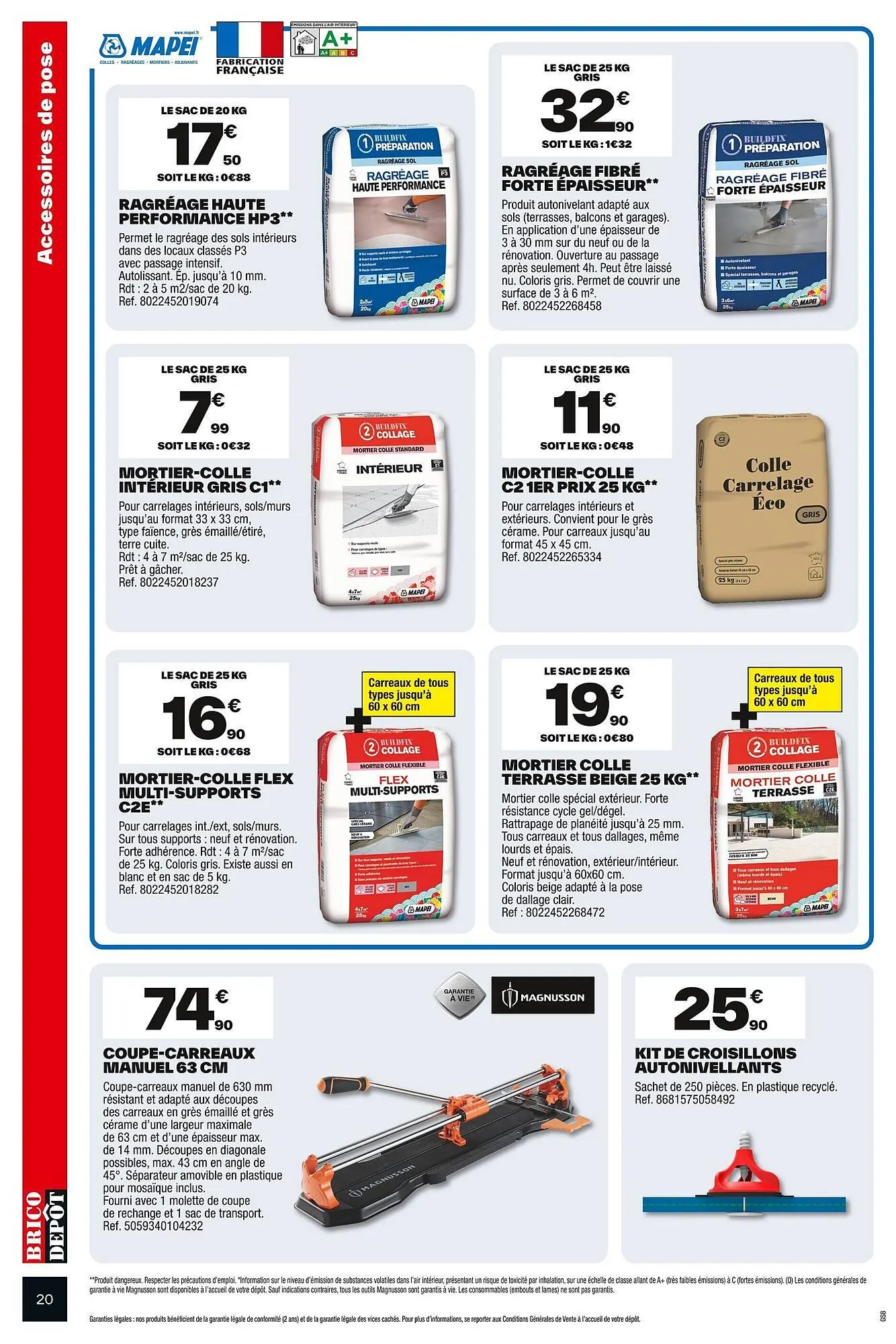 Catalogue Brico Dépôt du 18 juillet au 7 août 2025 - Catalogue page 20