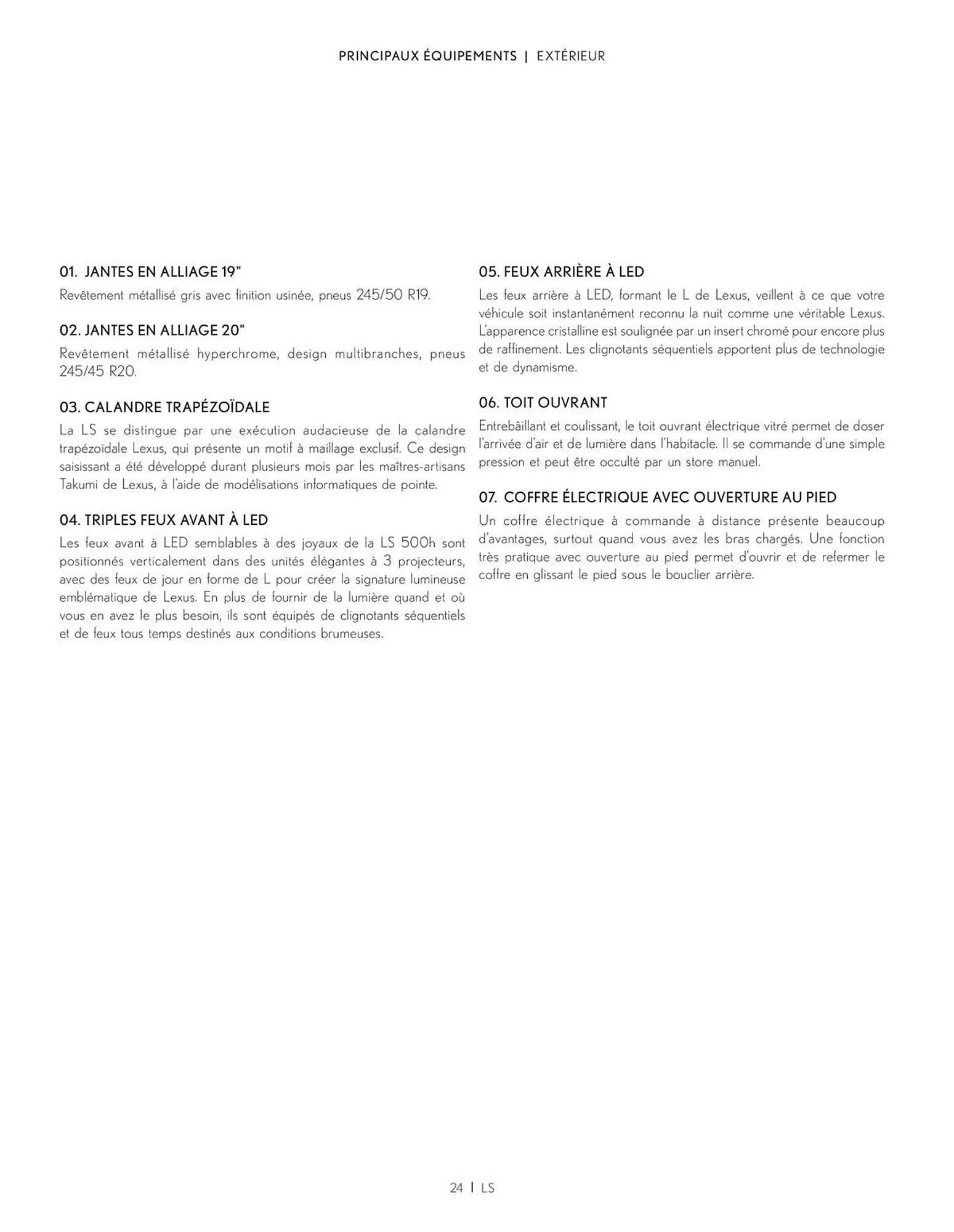 Catalogue Lexus du 27 mars au 27 mars 2026 - Catalogue page 24