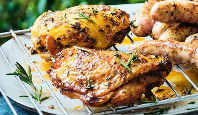 Hauts de cuisses de poulet marinés à la provençale