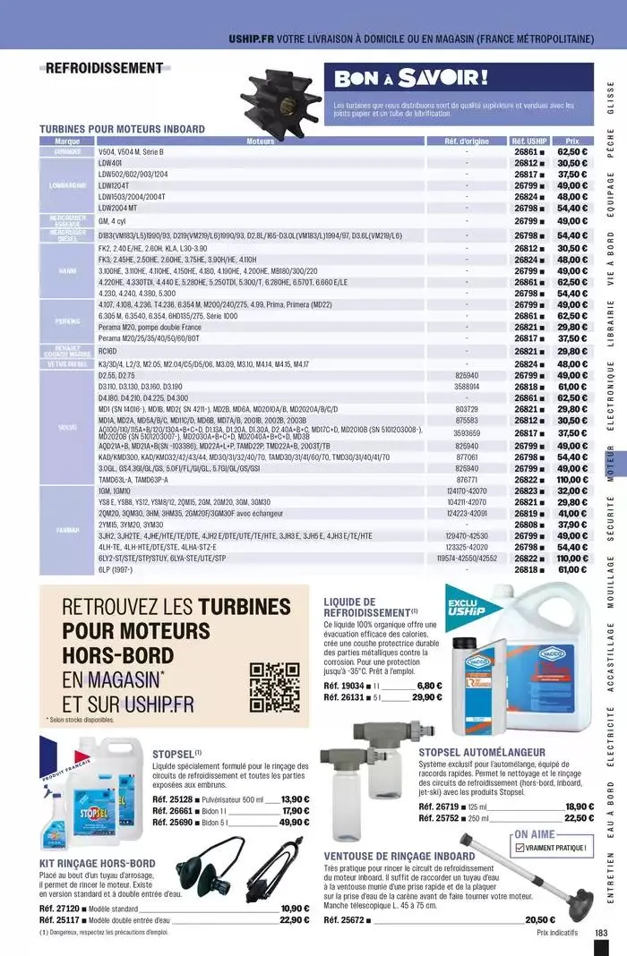 Navigue du 24 février au 31 décembre 2025 - Catalogue page 183