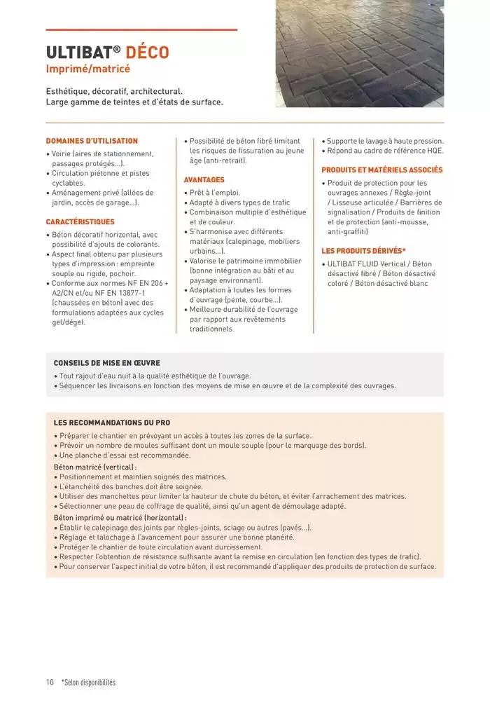 Guide Béton 2025-2026 du 31 janvier au 31 décembre 2026 - Catalogue page 8