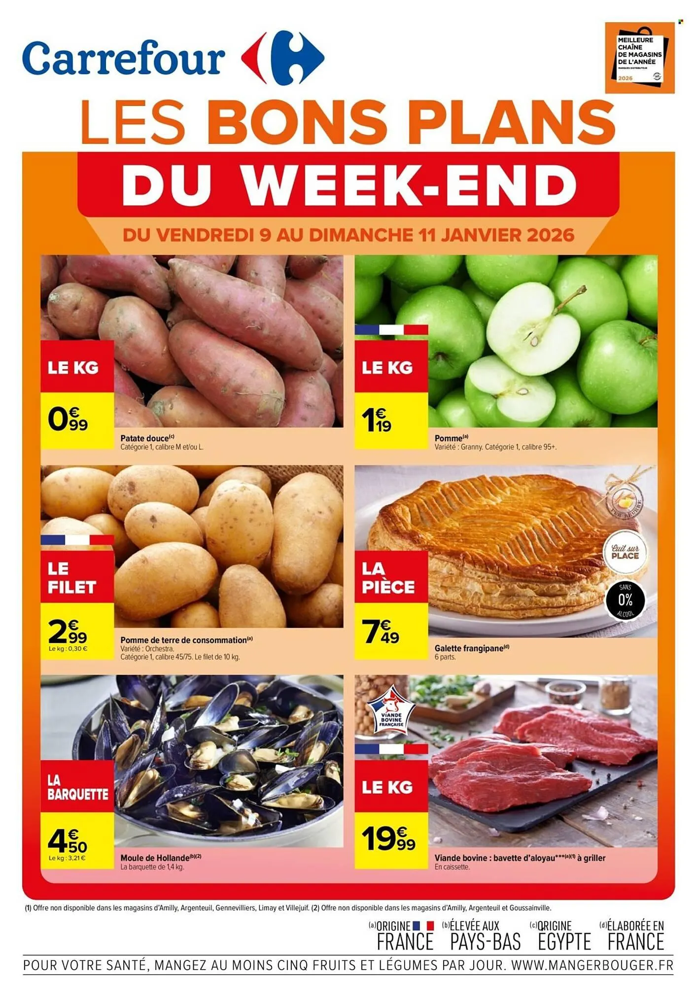 Catalogue Carrefour du 9 janvier au 11 janvier 2026 - Catalogue page 1