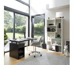 Statue origami H51 cm RENARD Blanc