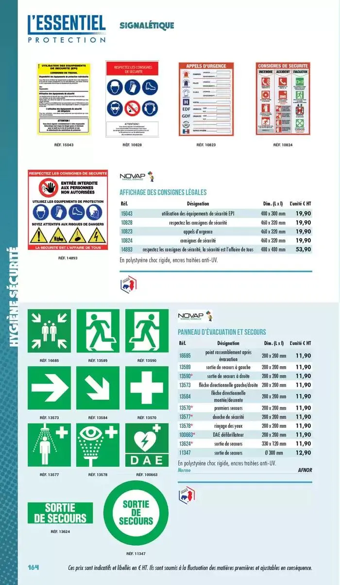 Essentiel Protection 2025 tarifé du 3 mars au 31 décembre 2025 - Catalogue page 166