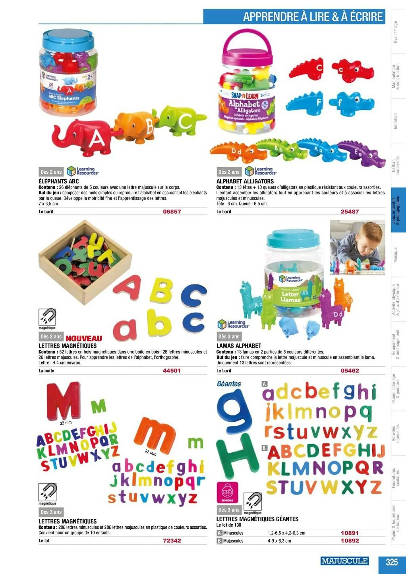 Catalogue Majuscule du 4 mars au 31 décembre 2025 - Catalogue page 349