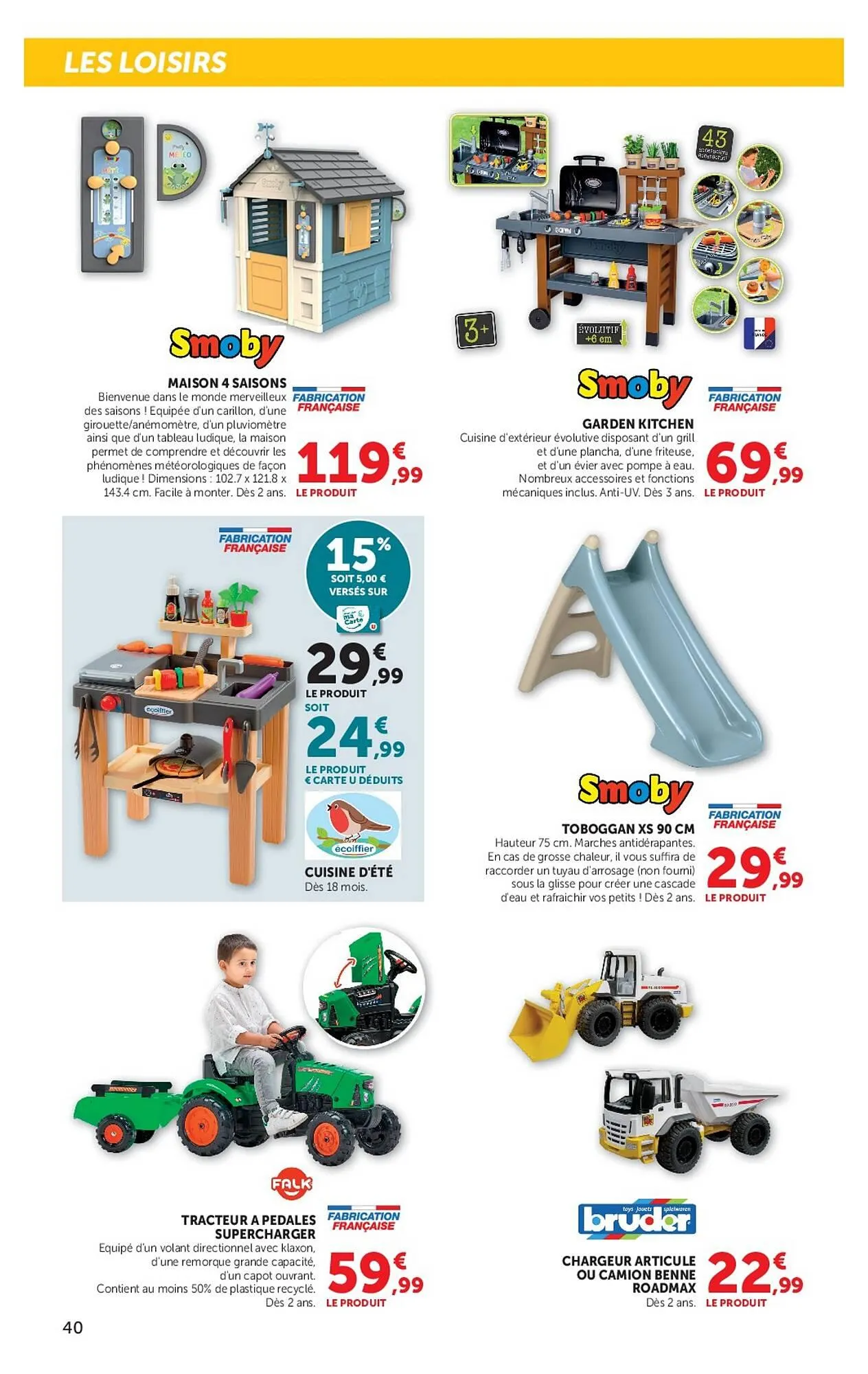 Catalogue Hyper U du 28 avril au 24 mai 2026 - Catalogue page 40