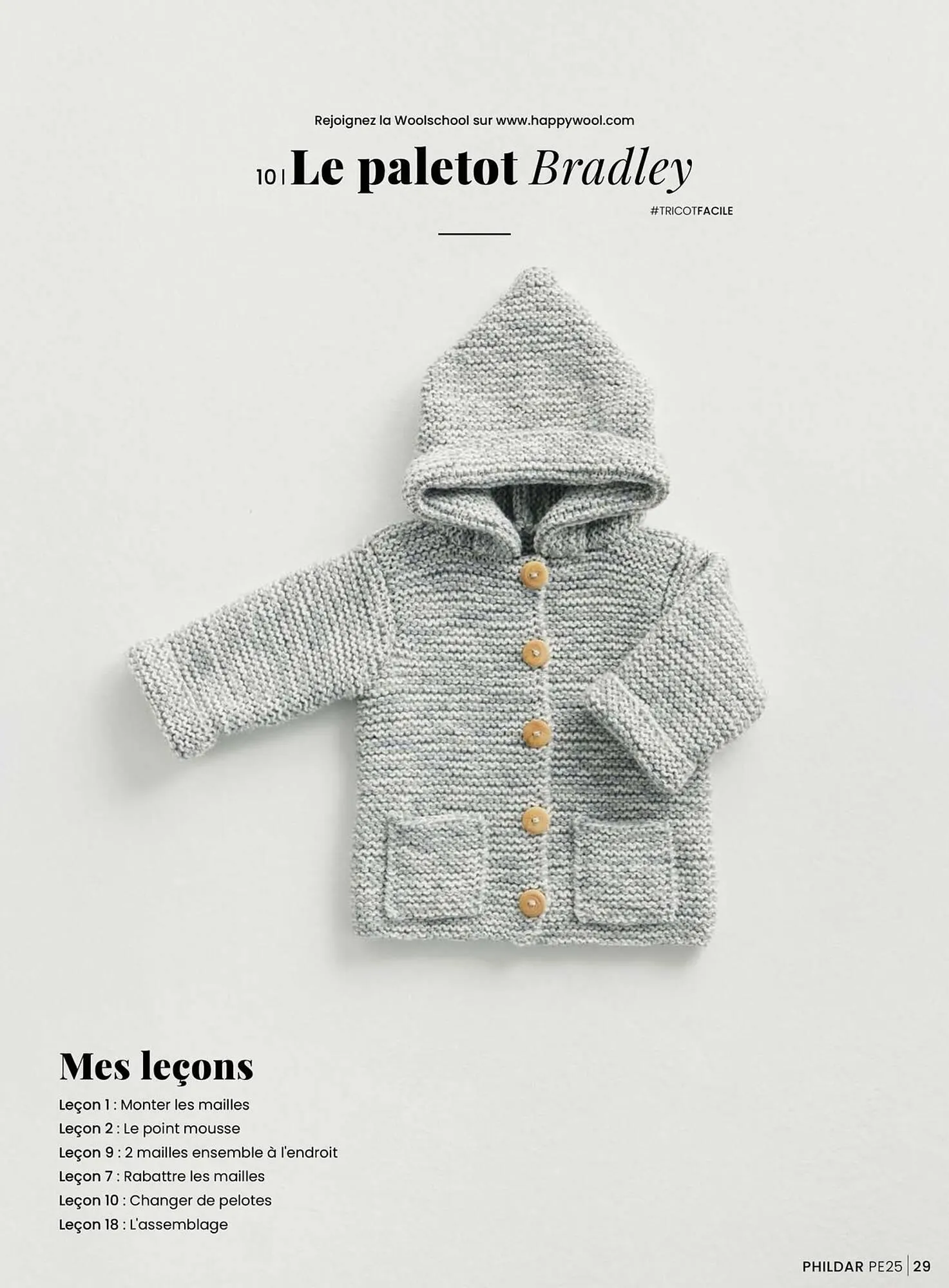 Catalogue Phildar du 15 janvier au 31 août 2025 - Catalogue page 29