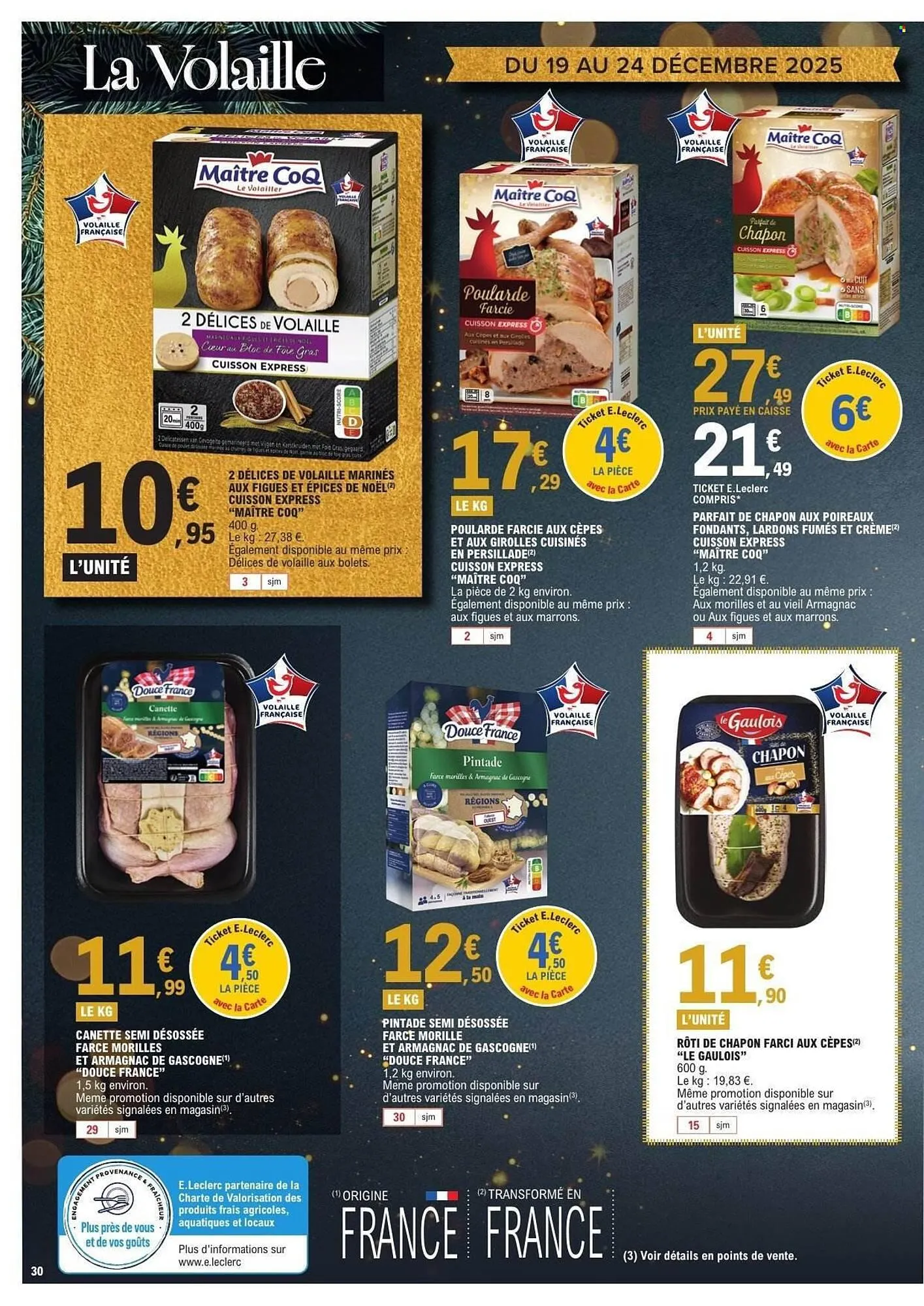 Catalogue E.Leclerc du 16 décembre au 27 décembre 2025 - Catalogue page 30