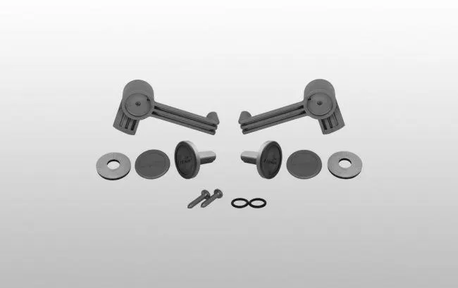 KIT GDES POIGNEES PANNEAU CRISTAL