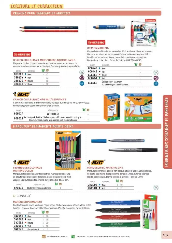 Nos Catalogues Thématiques du 1 janvier au 31 décembre 2025 - Catalogue page 187
