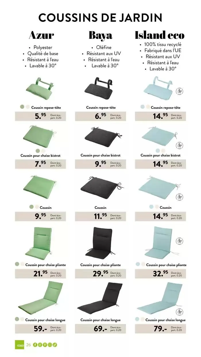 Collection de jardin 2025 du 3 mars au 30 septembre 2025 - Catalogue page 26