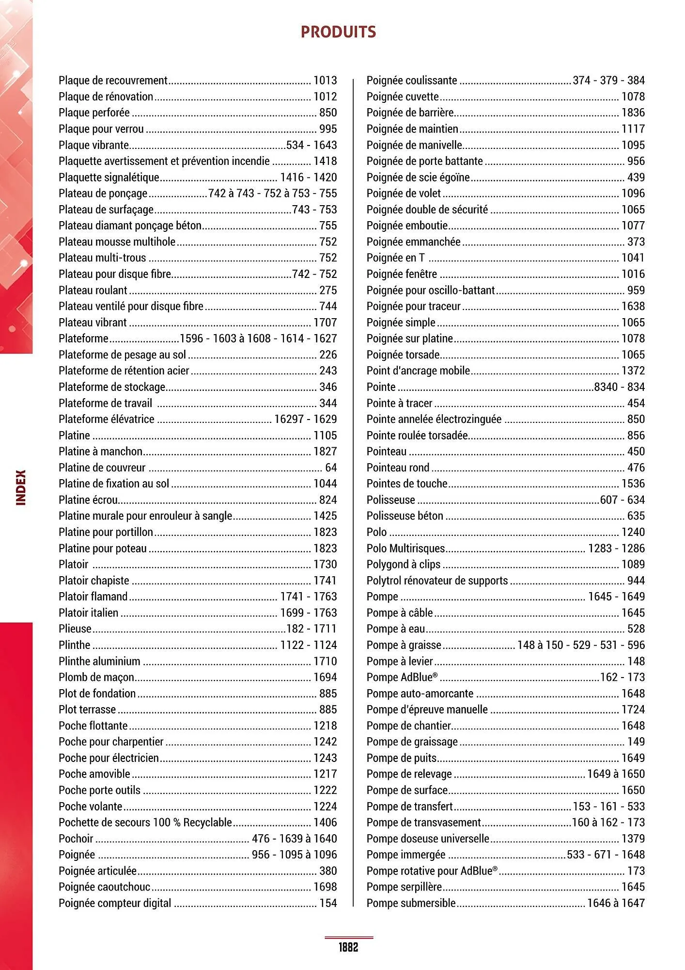 Catalogue Master Pro du 28 janvier au 30 décembre 2028 - Catalogue page 1886