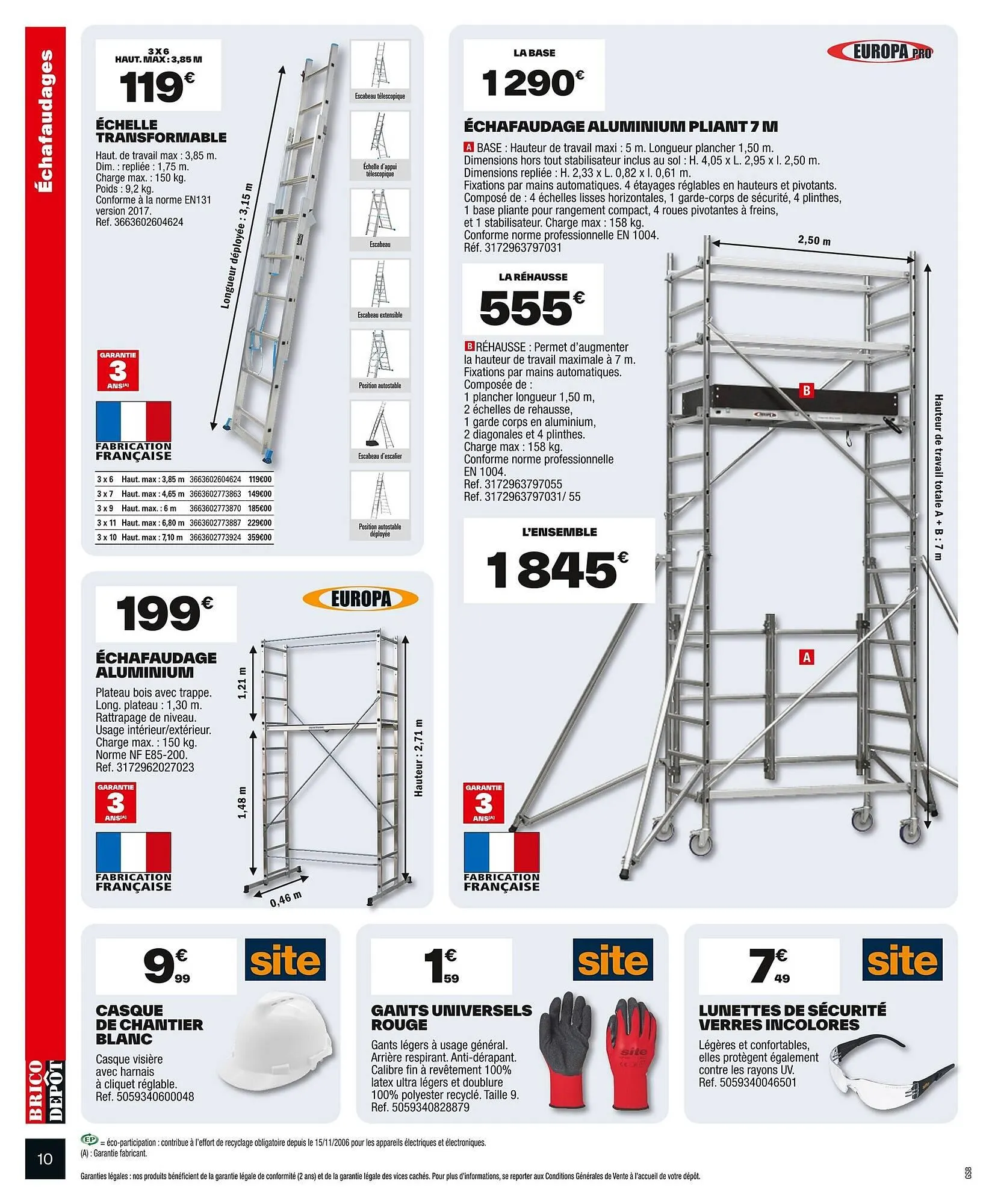 Catalogue Brico Dépôt du 20 juin au 3 juillet 2025 - Catalogue page 10
