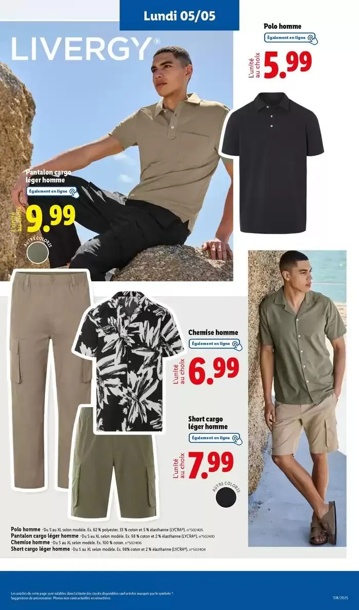 Découvrez des équipements pour vos sorties en plein air et pour embêllir votre jardin ! du 5 mai au 8 mai 2025 - Catalogue page 19