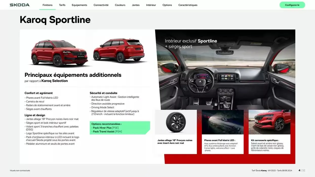 Karoq Selection 1.5 TSI 150 ch DSG7 du 17 octobre au 17 octobre 2025 - Catalogue page 4