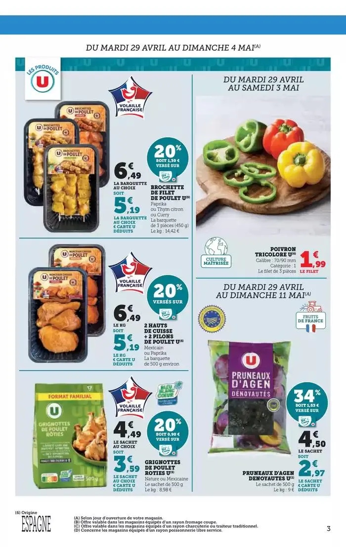 Catalogue U Express du 29 avril au 11 mai 2025 - Catalogue page 3