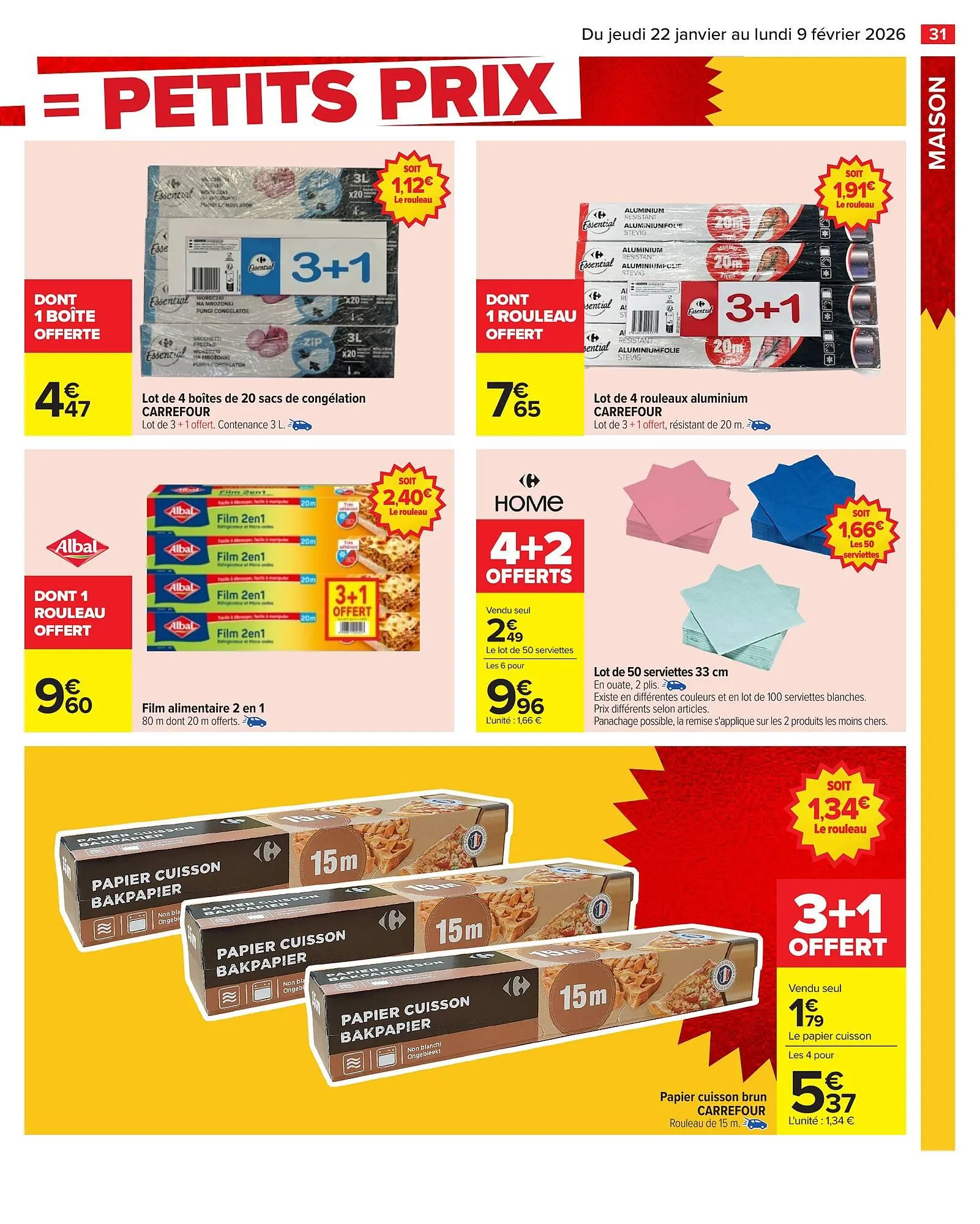 Catalogue Carrefour du 22 janvier au 9 février 2026 - Catalogue page 33
