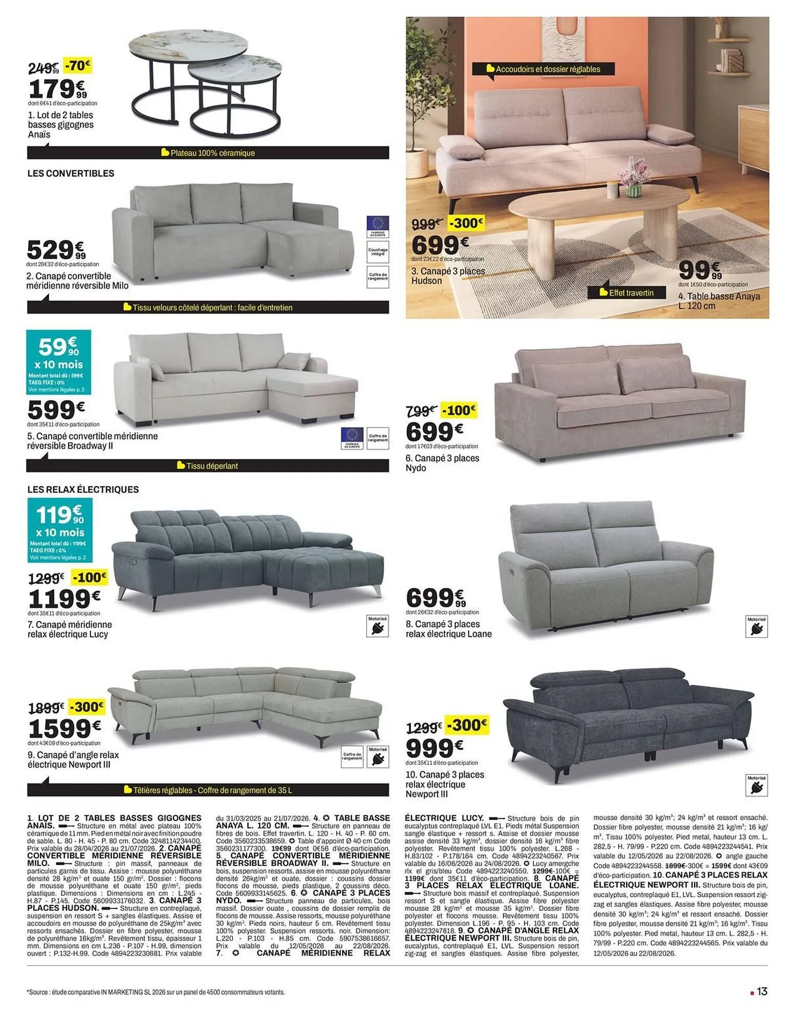 Catalogue BUT du 24 juin au 27 juillet 2026 - Catalogue page 13