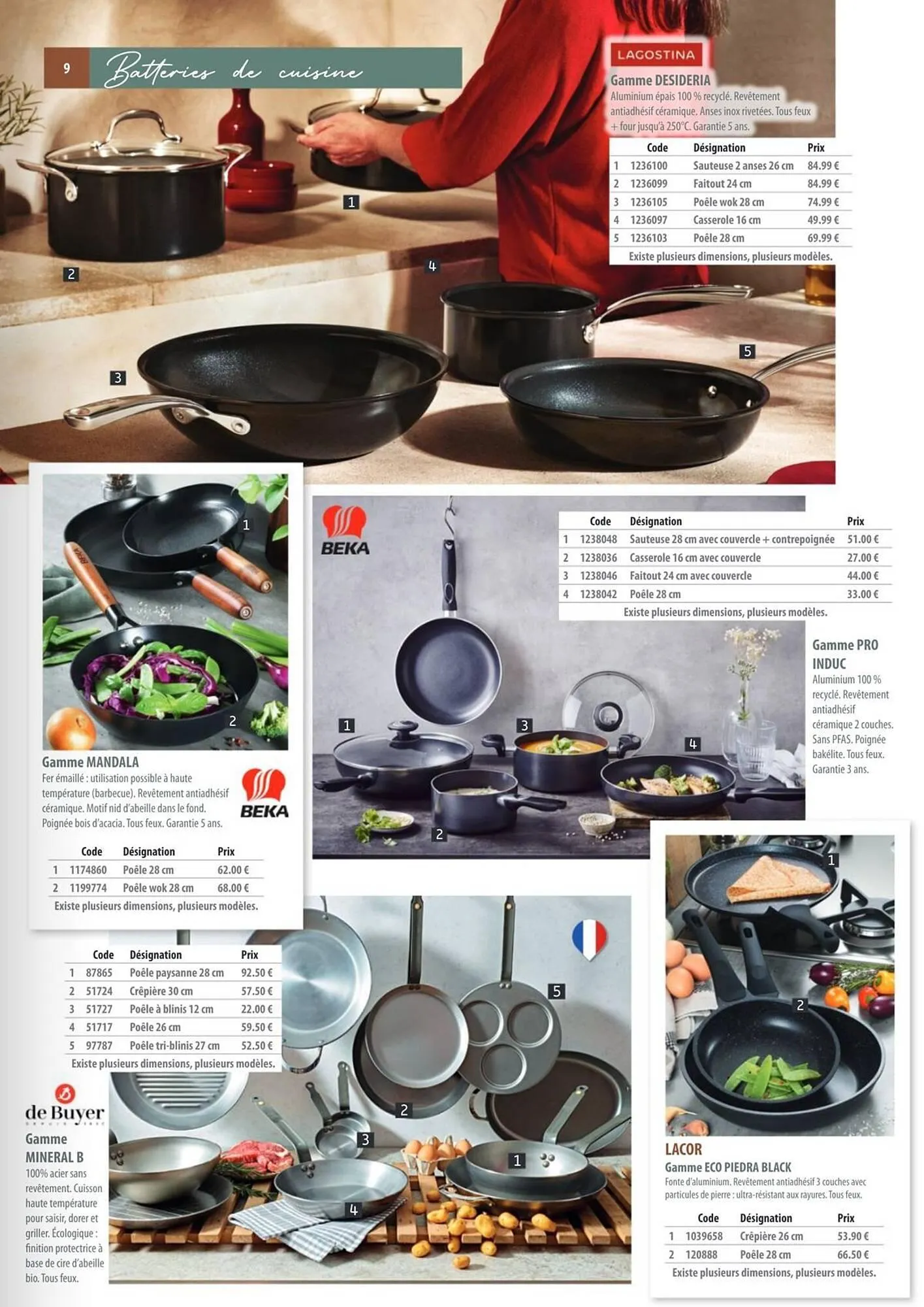 Catalogue Cuisine Plaisir du 1 avril au 31 mars 2027 - Catalogue page 9