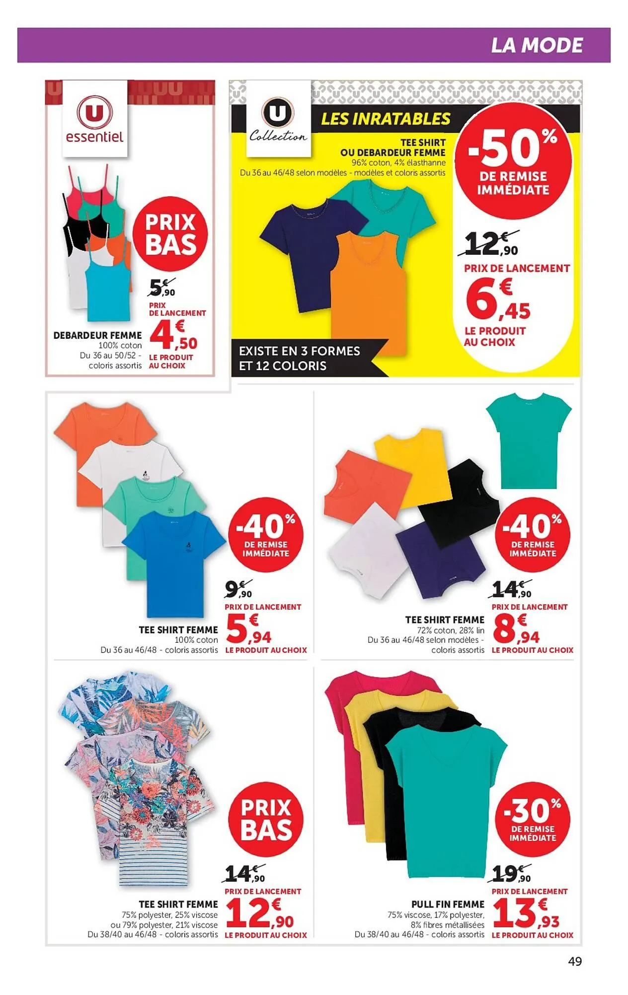 Catalogue Hyper U du 28 avril au 10 mai 2026 - Catalogue page 49