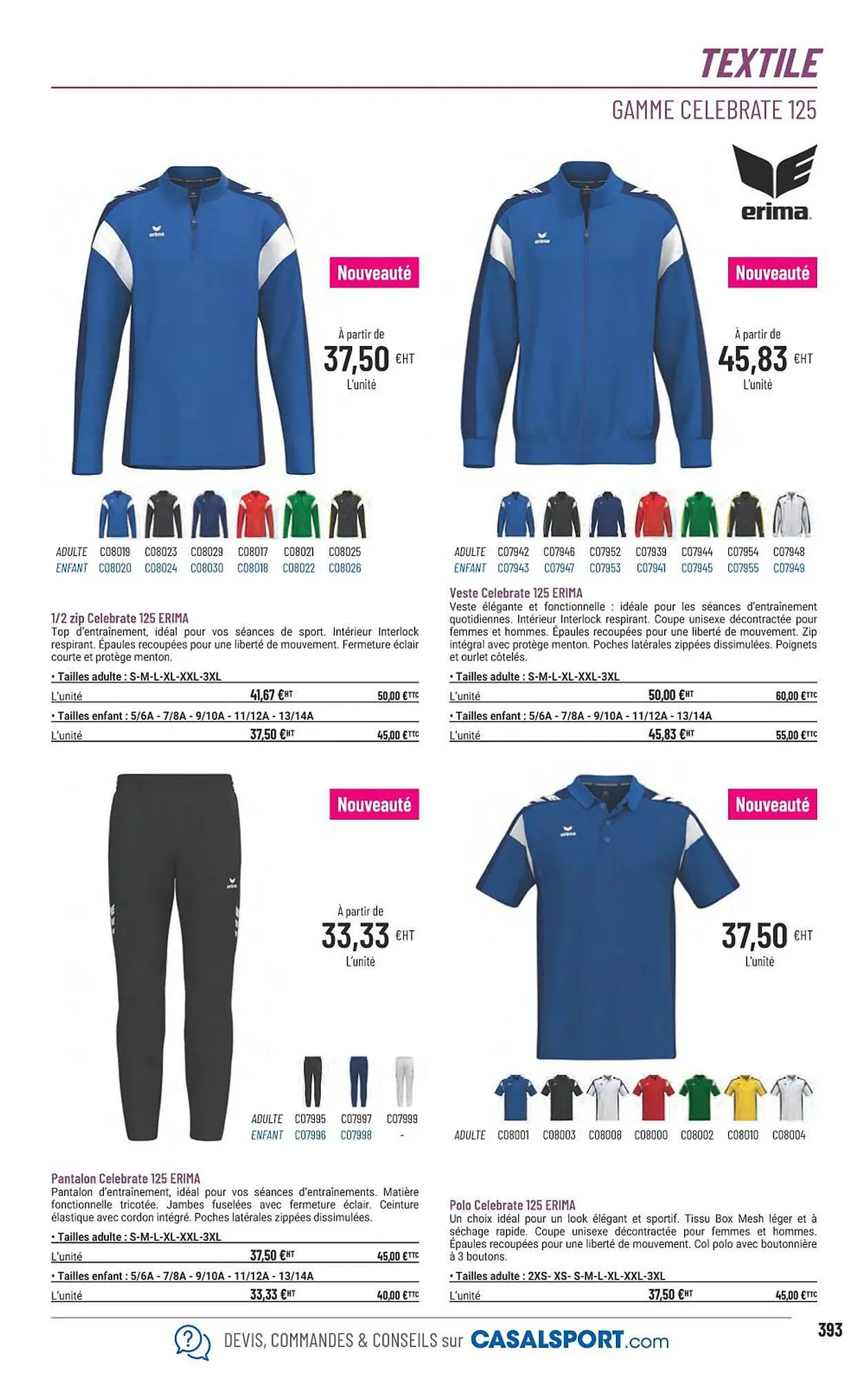 Catalogue Casal Sport du 22 janvier au 31 décembre 2026 - Catalogue page 365