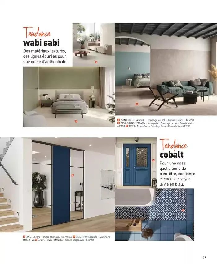 Mon carnet tendance 2025 du 4 avril au 31 décembre 2025 - Catalogue page 39