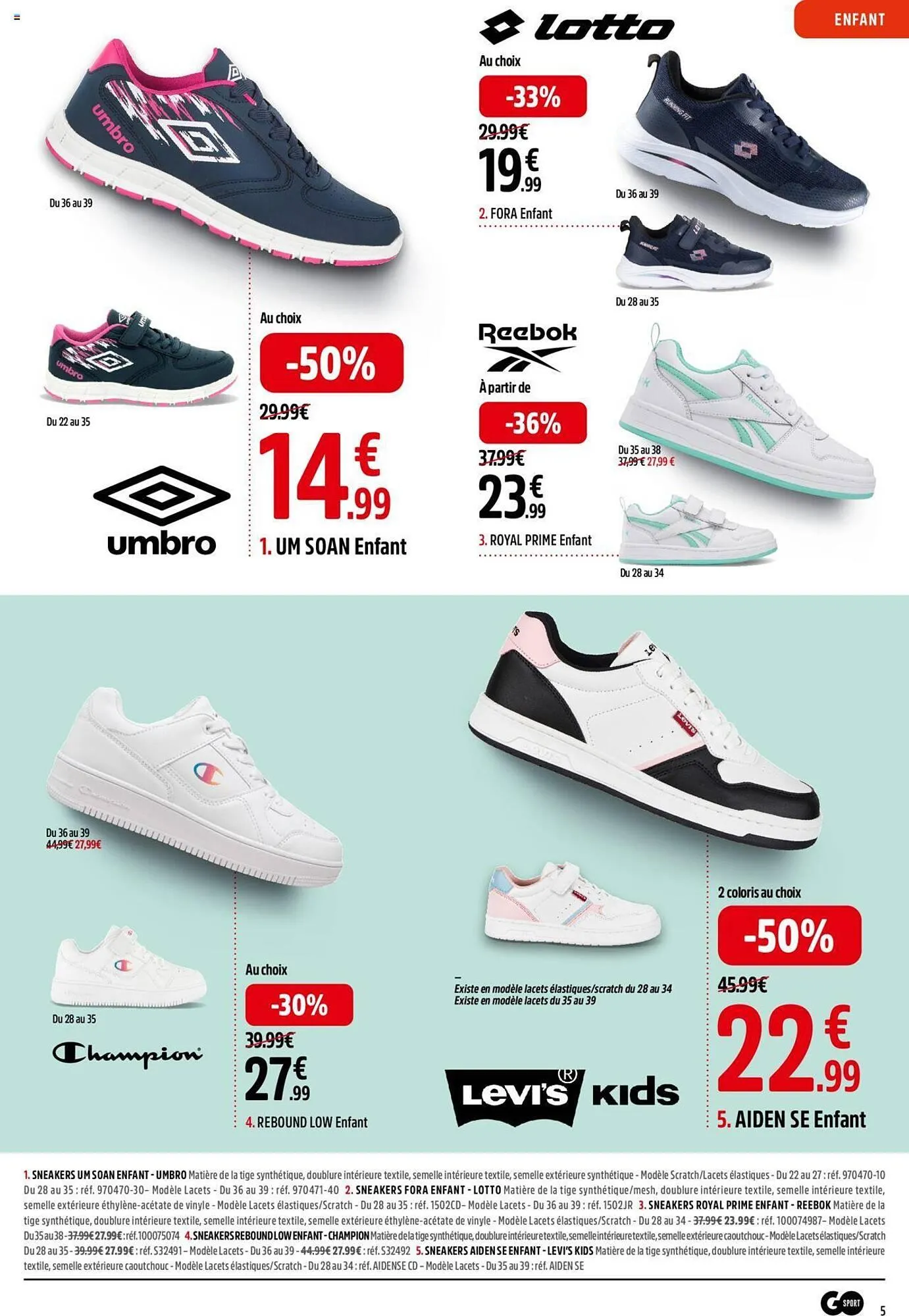 Catalogue Go Sport du 15 juillet au 15 septembre 2024 - Catalogue page 5