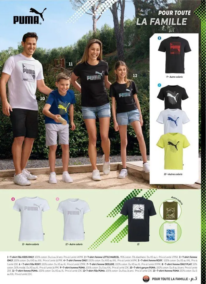 Sélection T-shirts du 8 mai au 26 mai 2024 - Catalogue page 5