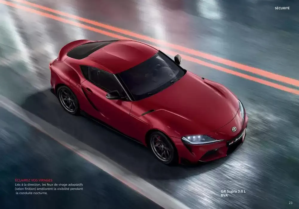 Toyota Supra du 9 avril au 9 avril 2026 - Catalogue page 23