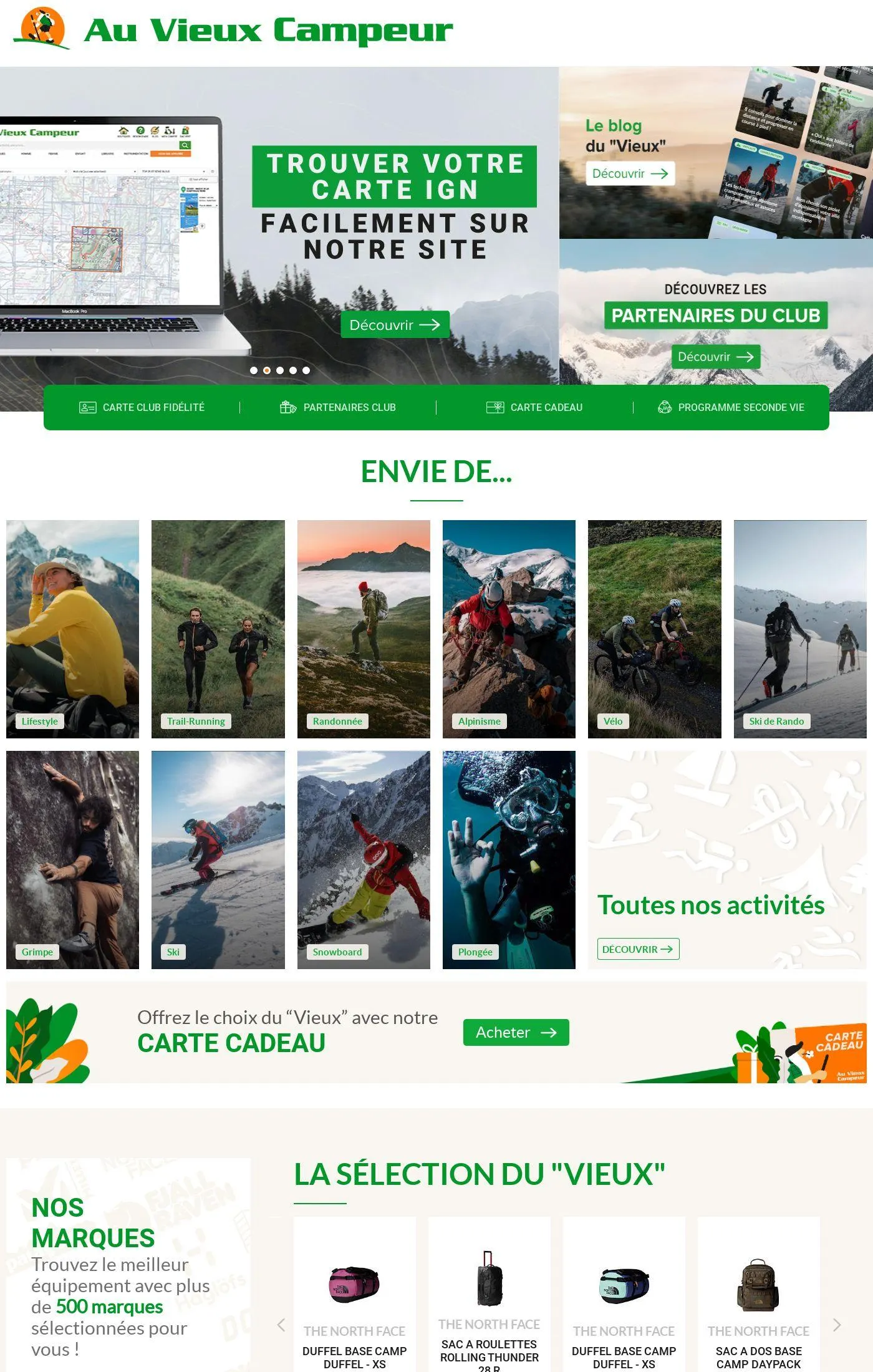 Au Vieux Campeur Catalogue actuel - 1