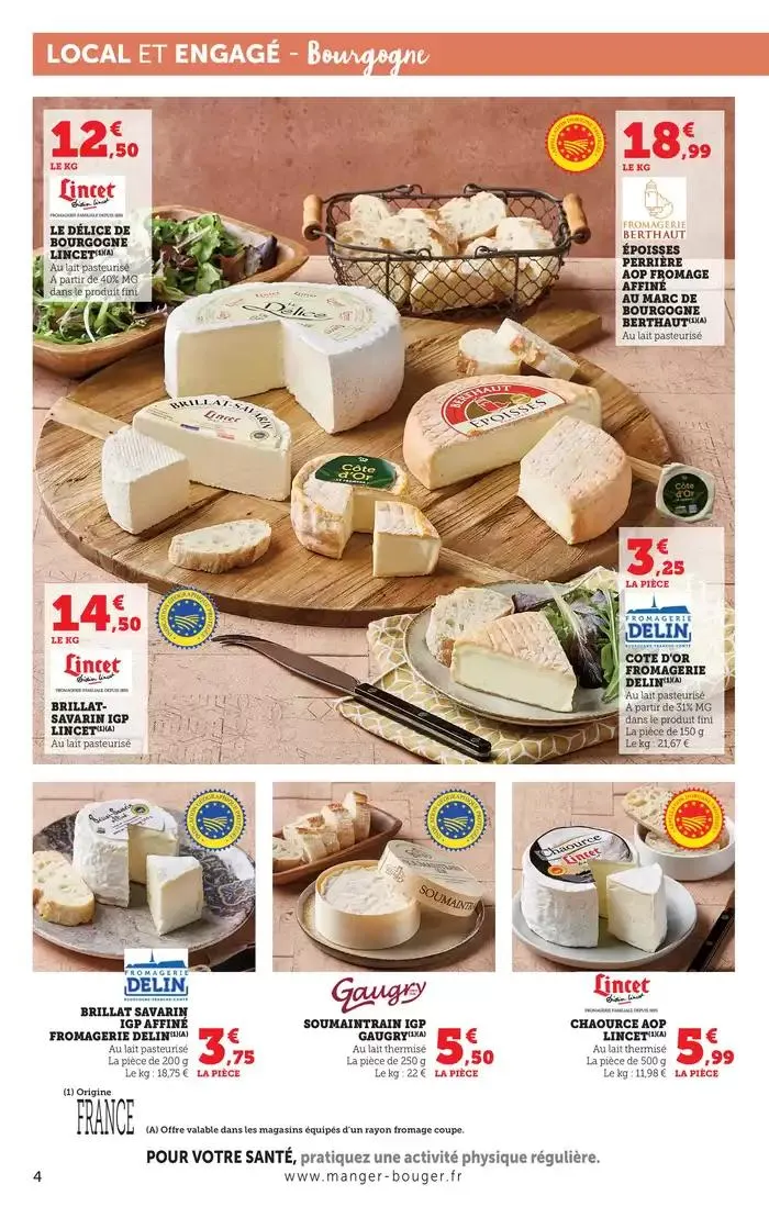 Engagés pour soutenir NOS PARTENAIRES LOCAUX. du 31 mars au 6 avril 2025 - Catalogue page 4