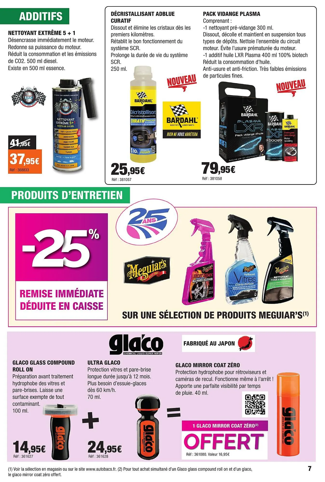 Catalogue Autobacs du 19 mars au 22 avril 2026 - Catalogue page 7