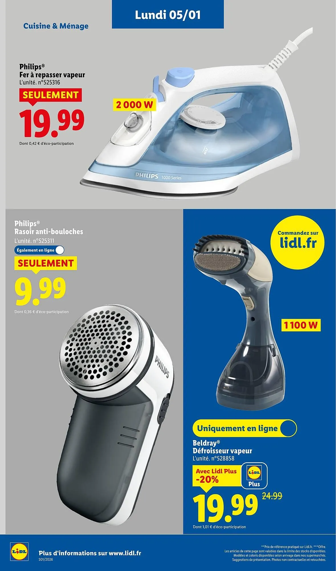 Catalogue Lidl du 3 janvier au 7 janvier 2026 - Catalogue page 62