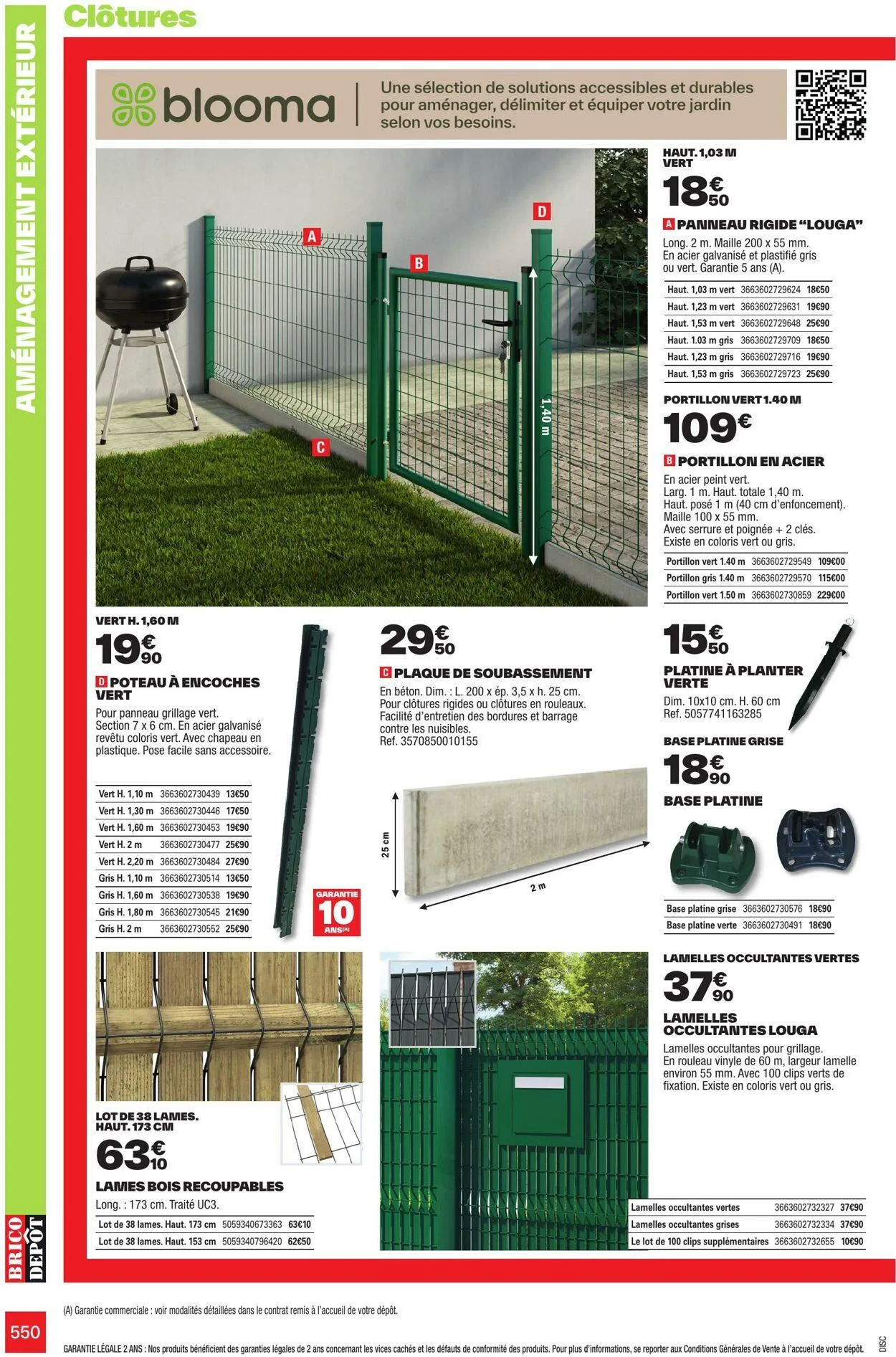 Brico Dépôt Catalogue actuel du 24 mars au 31 juillet 2025 - Catalogue page 550