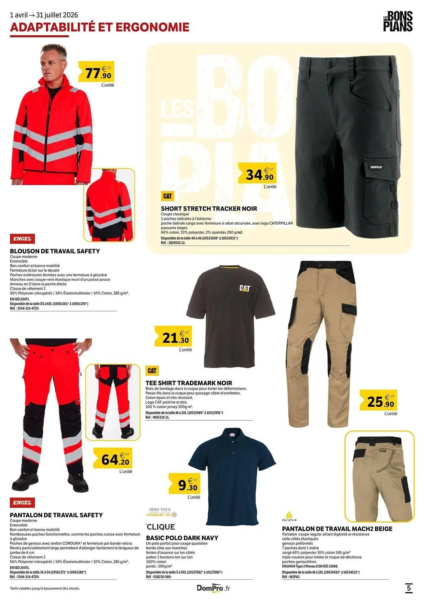 Catalogue DomPro du 5 mai au 31 juillet 2026 - Catalogue page 5