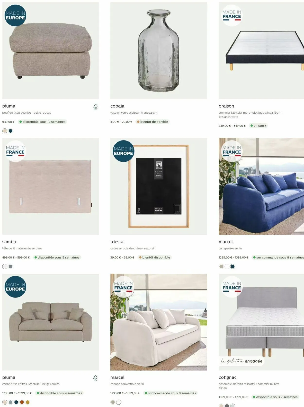 Alinéa Catalogue actuel du 31 mars au 6 avril 2025 - Catalogue page 50