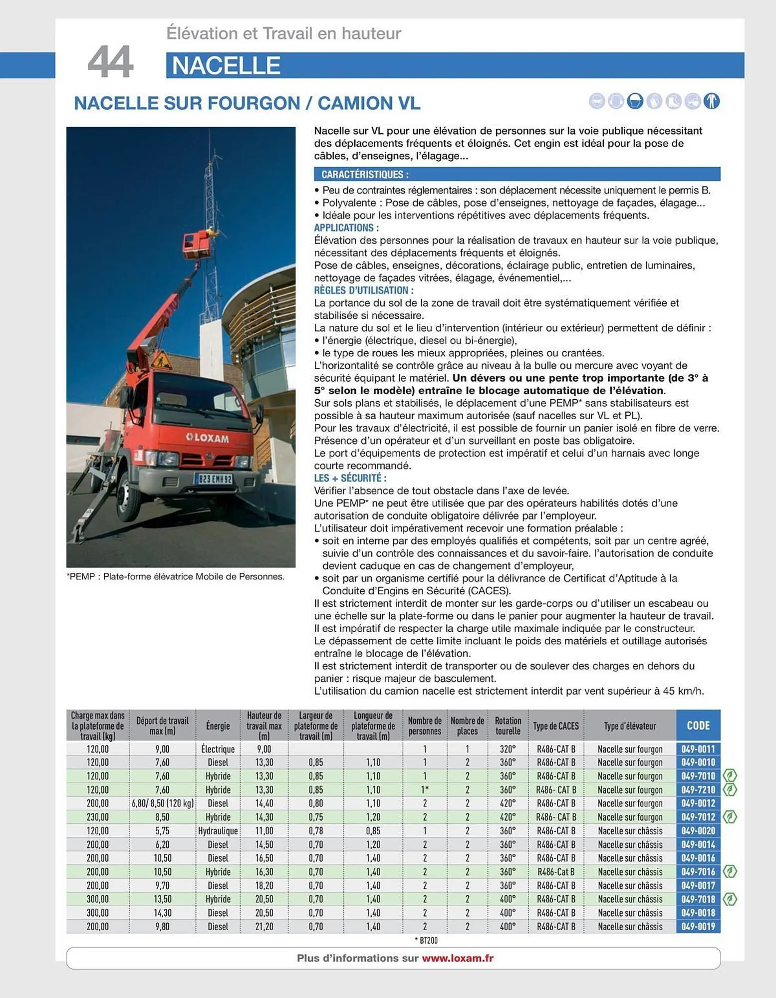 Catalogue Loxam du 10 avril au 31 décembre 2025 - Catalogue page 46