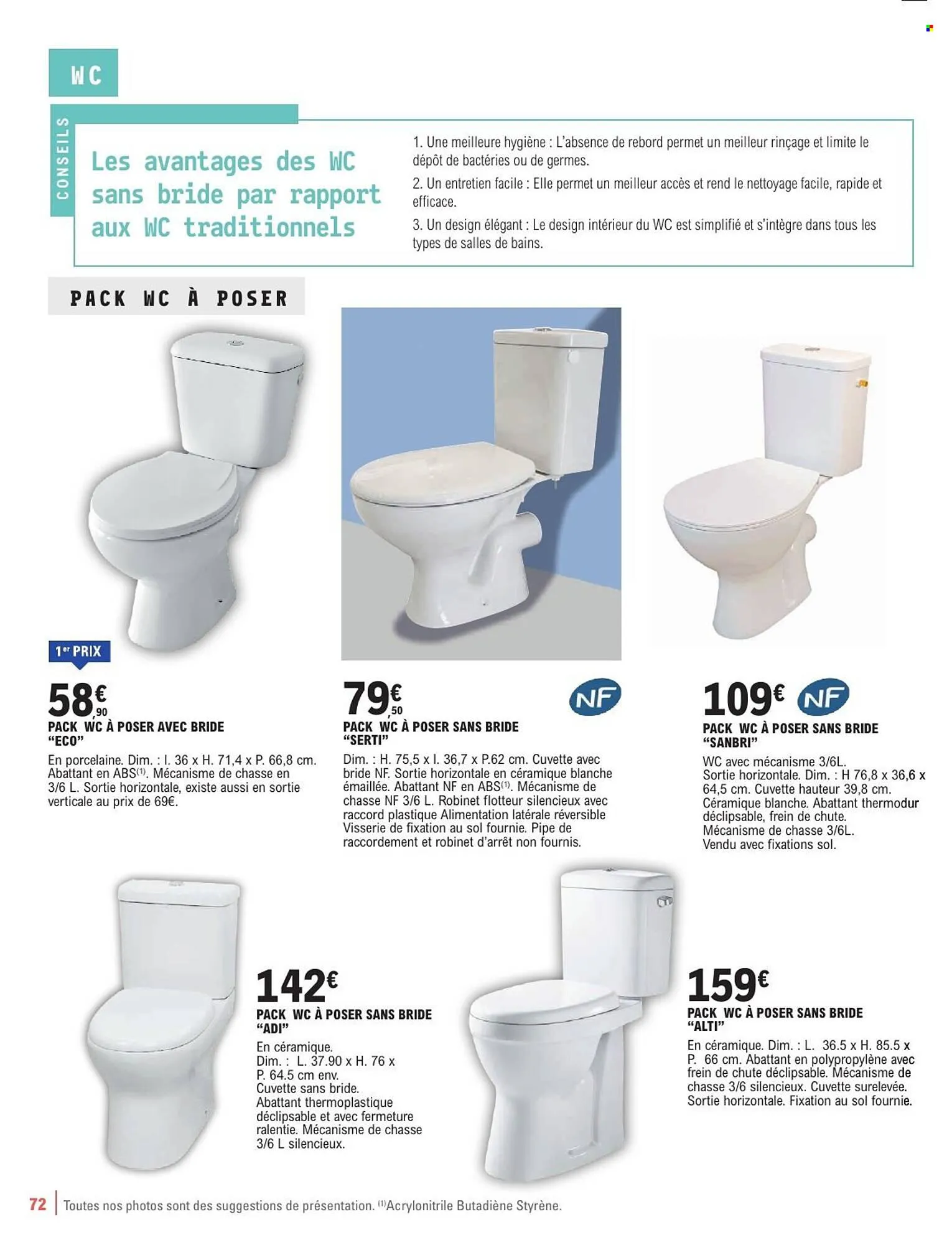 Catalogue E.Leclerc Brico du 6 janvier au 7 février 2026 - Catalogue page 72