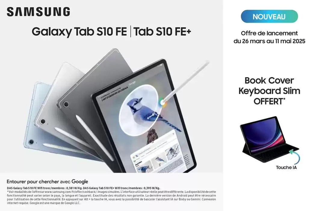 Book Cover Keaybord Slim offert du 10 avril au 11 mai 2025 - Catalogue page 1