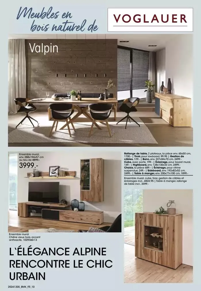 SALON DE LA CUISINE CHEZ MÖBEL MARTIN du 5 décembre au 15 décembre 2024 - Catalogue page 10