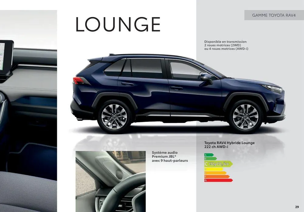 Toyota RAV4  du 2 septembre au 31 août 2025 - Catalogue page 29